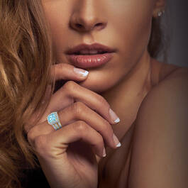 Personalized Birthstone Diamond Statement Ring 11315 0015 m model