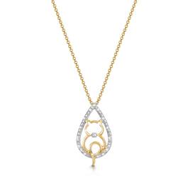 diamond and silver sophisticat pendant UK DSOP a main
