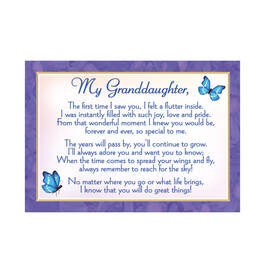 granddaughter butterfly pendant UK GDBP c three