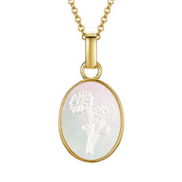 MOTHER OF PEARL FLOWER PENDANT UK MOOP a main