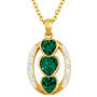 i love you birthstone pendant UK ILYBP2 e five