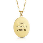 st michaels military pendant UK MSTMP b two