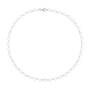 HEART TO HEART SILVER NECKLACE UK HERIN b fullview