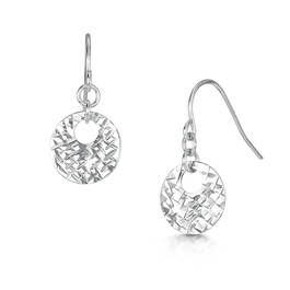 italian eclipse silver earrings UK ITEE a main