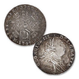 the george iii silver coin collection UK G3AC d four