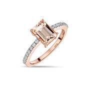 THE OPHELIA MORGANITE RING UK TOPHR a main