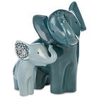 mum and calf elephant figurine UK MCEF a main