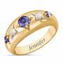Royal Radiance Personalized Birthstone Ring 1906 001 1 2