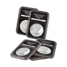 Silver Eagle Dollar Chest UK SEGCA c three