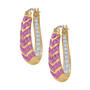 The Inside Out Birthstone Hoops, Inside Out Birthstone Hoops 10963 0012 j october