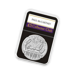 the paul mccartney crown coin UK D5PM b two