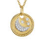 LOVE YOU MOON BACK PENDANT UK LOYOP a main