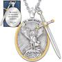 st michael diamond pendant UK STMP a main