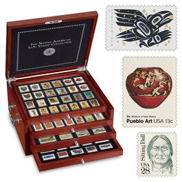 native american us stamp collection NSR a Main