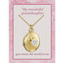 You Mean the World to Me Granddaughter Diamond Locket 10698 0014 a main