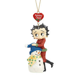 the betty boop glitter ornament set UK BBXGO b two