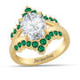 Personalised Birthstone Tiara Ring, Personalized Birthstone Tiara Ring 10729 0017 e may