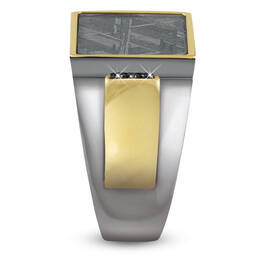 galactic voyager meteorite ring UK GVMR b two
