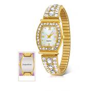 dazzling personalised stretch watch UK CZPSW a main