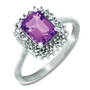 amethyst splendour silver ring UK AMSSR a main