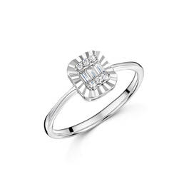 miracle sparkle diamond 9ct gold ring UK MSDGR a main
