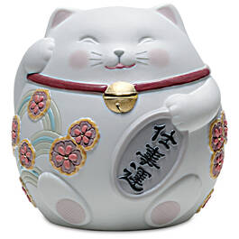 lladro maneki neko UK LMNW a main