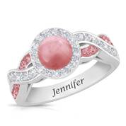 the queen of love personalised ring UK QLPR a main
