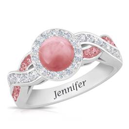 the queen of love personalised ring UK QLPR a main