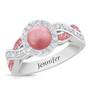 the queen of love personalised ring UK QLPR a main