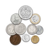 the queens life in coins UK QLC a main