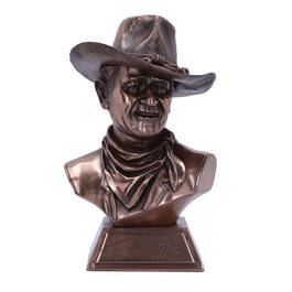 bronzed john wayne statue UK BJWS a main