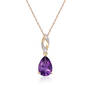 Amethyst Diamond Pendant 11142 0543 a main