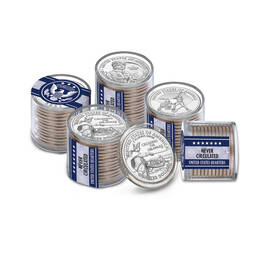 Celebrating America Quarters 10266 0040 c rolls multi