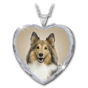the sheltie heart pendant UK SHHP2 a main