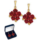 dozen roses earrings UK DREL2 a main