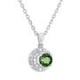 over the moon moldavite silver pendant UK MMSP a main