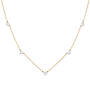 9ct gold and diamond heart necklace UK GDHN a main