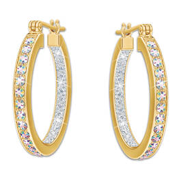 diamond crystal earrings UK DDSHE a main