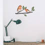 perching robins wall art UK PROB b two