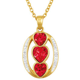 i love you birthstone pendant UK ILYBP2 g seven