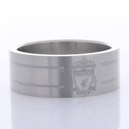 liverpool fc racer steel crest ring UK LIRSR a main