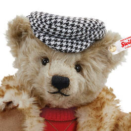 Steiff Del Bear UK SDELB2 c closeup face