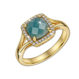 ethereal amazonite ring UK EAMR a main
