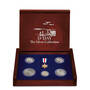 the d day 1944 silver coin set UK DDSC c three