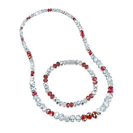 dazzling beaded birthstone set UK DBBS a jan