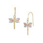 9ct gold dragonfly dreams pendant with free earrings UK GODFS b two
