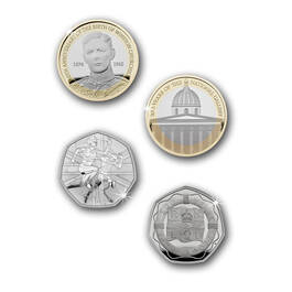 the 2024 annual coin set UK AS24P d four