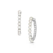 pure serenity inside out pearl hoops UK PSPH a main