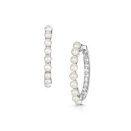 pure serenity inside out pearl hoops UK PSPH a main