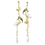 lily of the valley earrings UK LOVAE a main